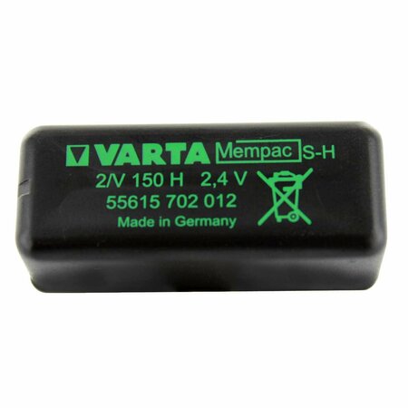 VARTA Rechargeable Mempac Microbattery NiMH Battery 55615-702-012 Lintronics 55615-702-012